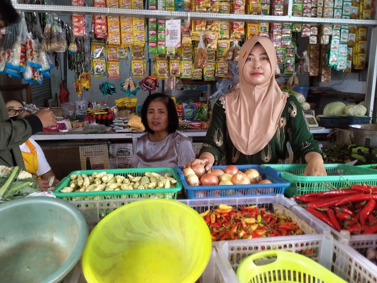 Pedagang Pasar Lama Kota Serang Keberatan Peluncuran Warjok