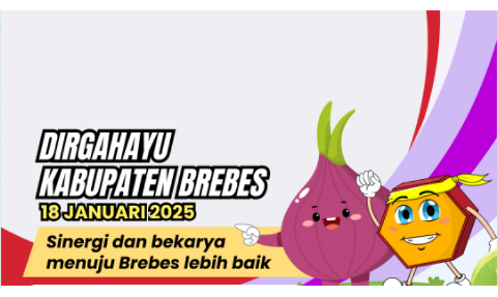 GRATIS! 4 Twibbon Hari Jadi Kabupaten Brebes ke-347 Tahun 2025, Desain Terbaru dan Kekinian 1 GRATIS! 4 Twibbon Hari Jadi Kabupaten Brebes ke-347 Tahun 2025, Desain Terbaru dan Kekinian