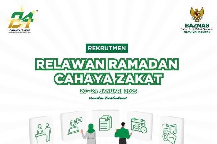 Bulan Puasa Bingung Mau Ngapain? Yuk Ikut Relawan Ramadan Cahaya Zakat di Baznas Banten