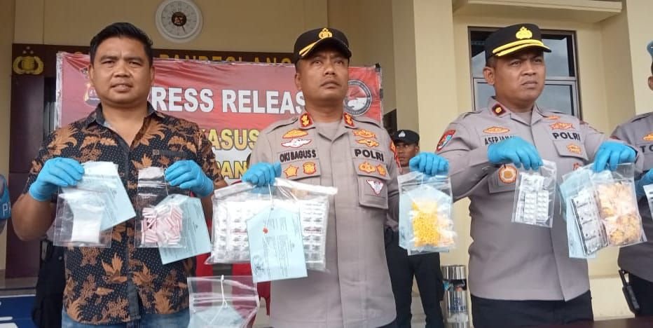 Pengedar Sabu di Pandeglang Dibekuk, Polisi Amankan 40 Gram Sabu Siap Edar