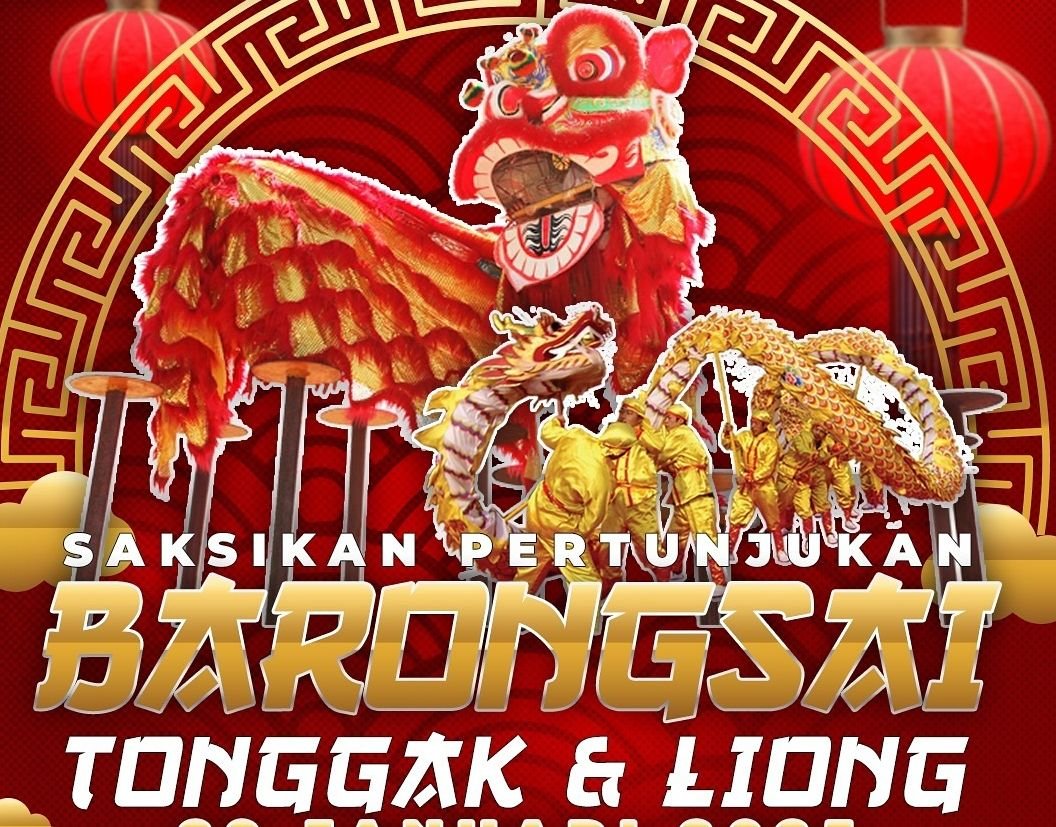 GRATIS! Lokasi Nonton Barongsai Tonggak di Cilegon dan Serang, Spesial Tahun Baru Imlek 2025 1 GRATIS! Lokasi Nonton Barongsai Tonggak di Cilegon dan Serang, Spesial Tahun Baru Imlek 2025