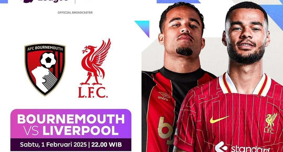 Malam Ini! Link Streaming dan Susunan Pemain Bournemouth vs Liverpool di Liga Inggris 6 Malam Ini! Link Streaming dan Susunan Pemain Bournemouth vs Liverpool di Liga Inggris