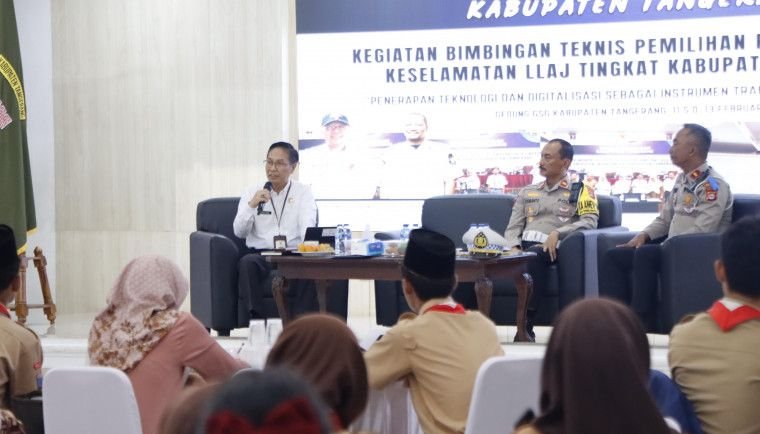 Dishub Kabupaten Tangerang Gelar Bimtek, Ajak Pelajar jadi Pelopor Keselamatan Lalu Lintas 1 Dishub Kabupaten Tangerang Gelar Bimtek, Ajak Pelajar jadi Pelopor Keselamatan Lalu Lintas