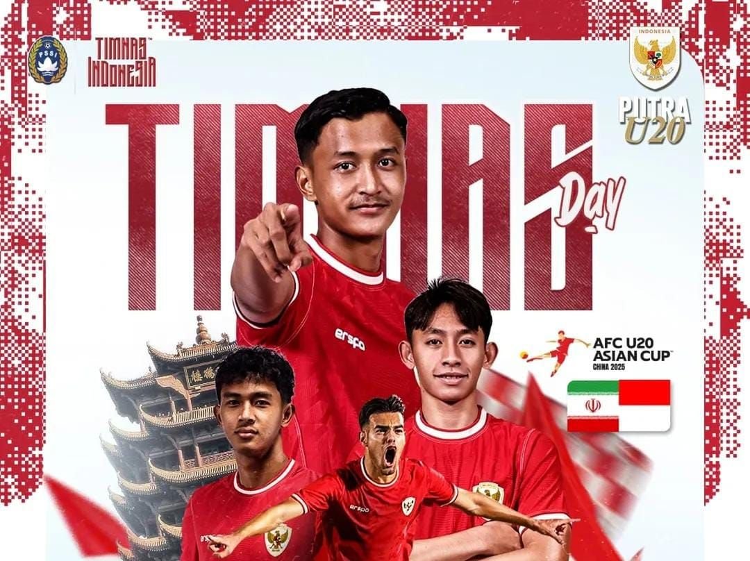 Timnas Day! Link Streaming Indonesia vs Iran di Piala Asia U20 2025, Lengkap dengan Prediksi Susunan Pemain