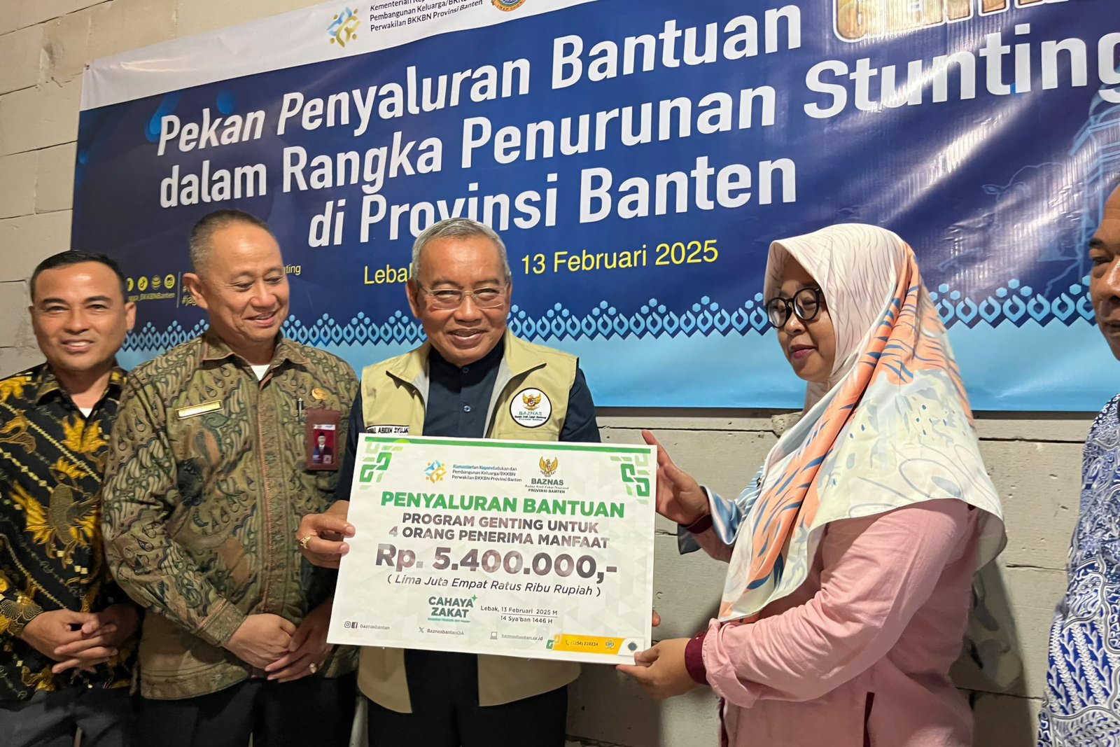 Baznas Banten Serius Atasi Stunting dengan Cara Ini