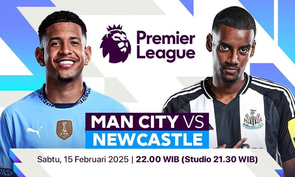Link Streaming Manchester City vs Newcastle Besok, Lengkap dengan Prediksi Susunan Pemain