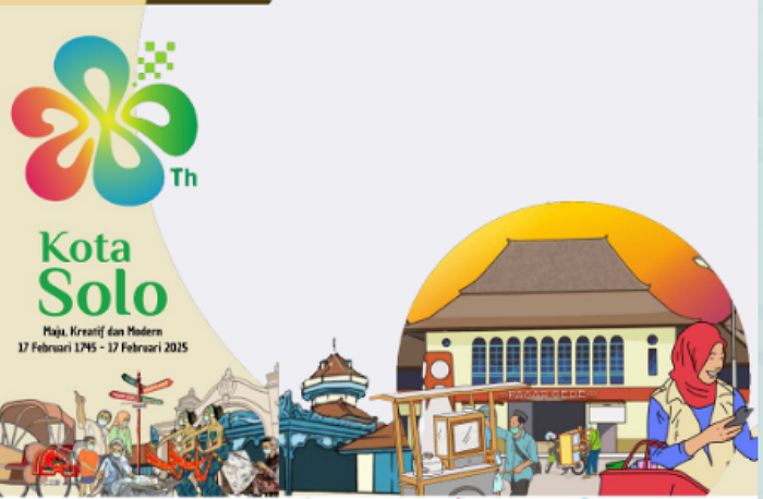 GRATIS! Twibbon Hari Jadi Kota Solo ke-280 Tahun 2025, Desain Tebaru dan Paling Meriah