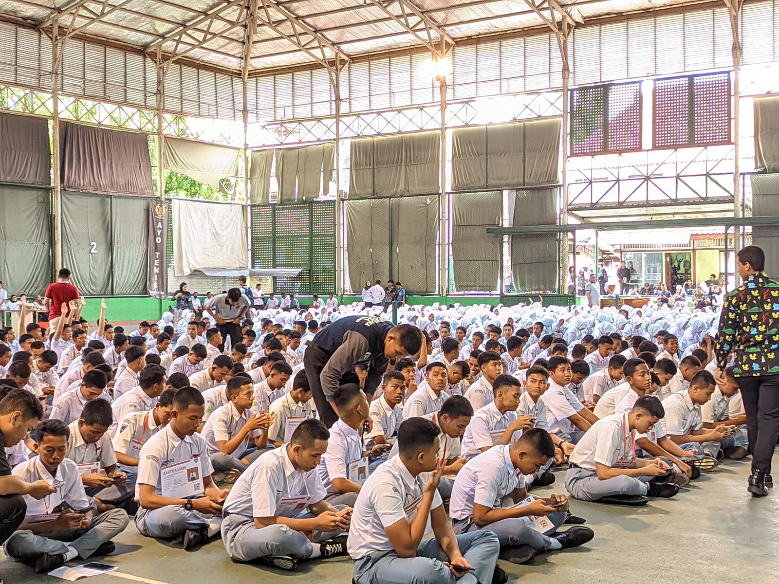 611 Calon Paskibraka Kabupaten Serang Ikuti TWK, Jawab 20 Soal Diberi Waktu 90 Menit