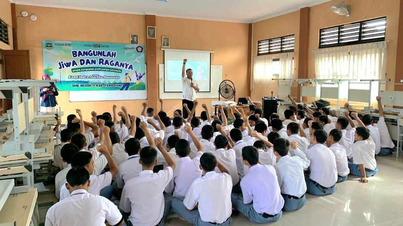SMKN 11 Kabupaten Tangerang Sukses Gelar Puncak P5 dengan Seminar Kesehatan Mental