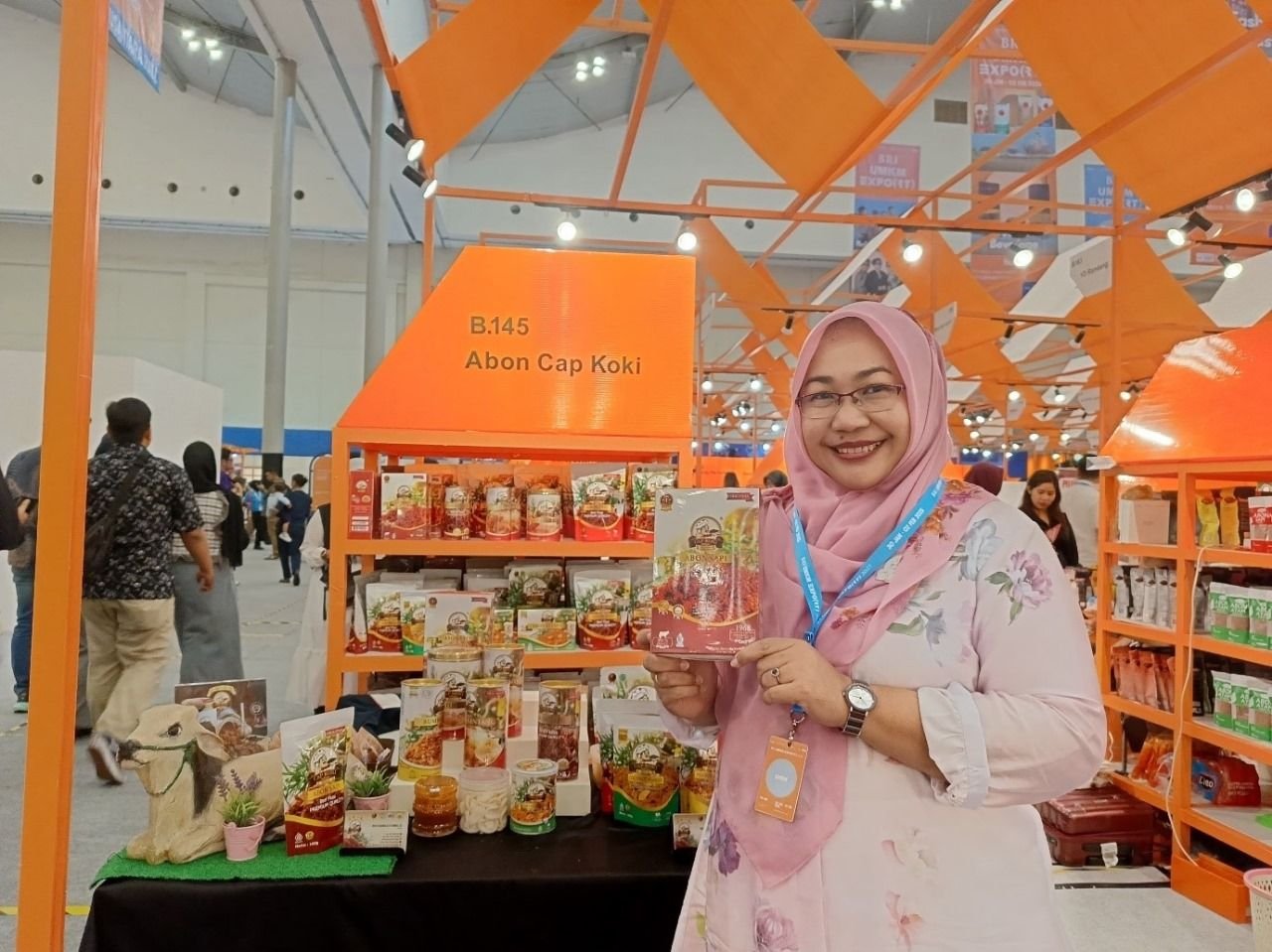 Rahasia Keberhasilan Abon Cap Koki Menembus Pasar Global Berkat BRI UMKM EXPO(RT) 2025