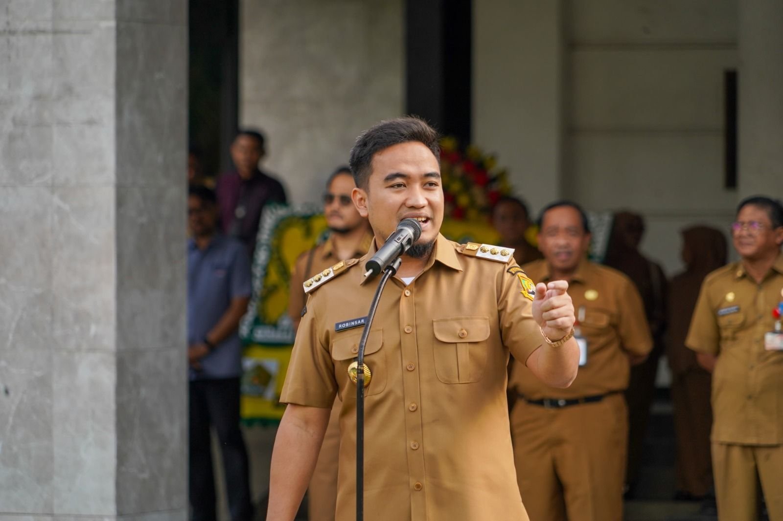 Pimpin Apel Perdana, Walikota Robinsar Jabarkan Slogan Baru Cilegon Juare