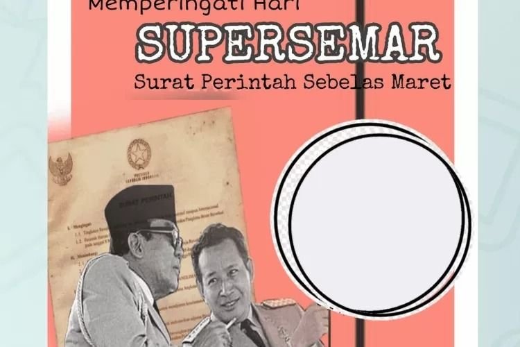 Tinggal Klik! Kumpulan Link Twibbon Hari Supersemar 2025 Desain Ciamik, Cocok Pasang di Medsos 5 Tinggal Klik! Kumpulan Link Twibbon Hari Supersemar 2025 Desain Ciamik, Cocok Pasang di Medsos