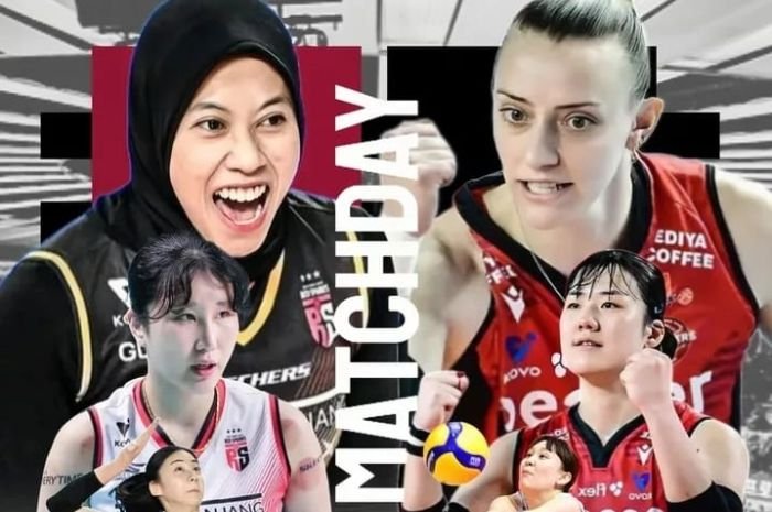 Link Streaming Red Sparks vs AI Pepper Liga Voli Korea 2025, Ko Hee Jin Bakal Turunkan Megawati? 2 Link Streaming Red Sparks vs AI Pepper Liga Voli Korea 2025, Ko Hee Jin Bakal Turunkan Megawati?
