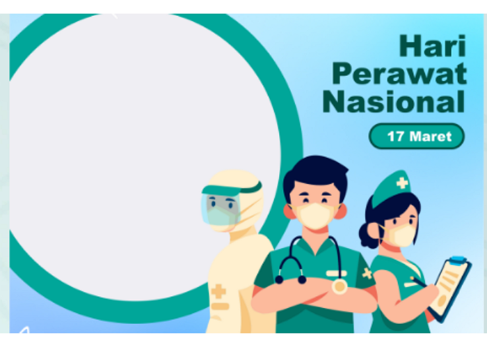 GRATIS! 15 Link Twibbon Hari Perawat Nasional 2025, Desain Keren dan Kekinian Cocok Dibagikan di Medsos