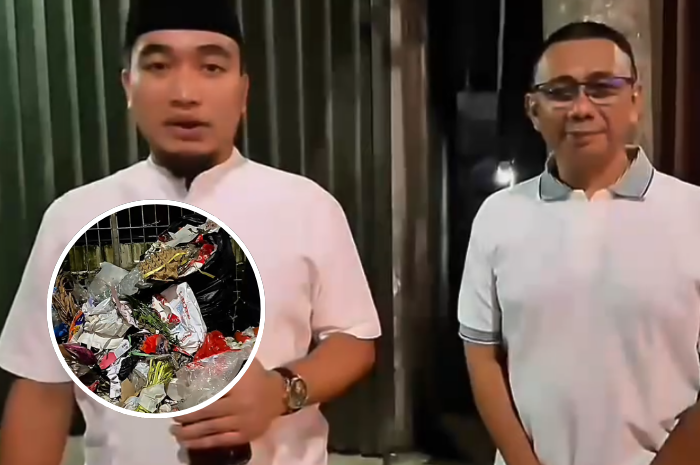 Malam-malam, Robinsar Sidak Sampah yang Menumpuk di Sepanjang Jalan Protokol Kota Cilegon