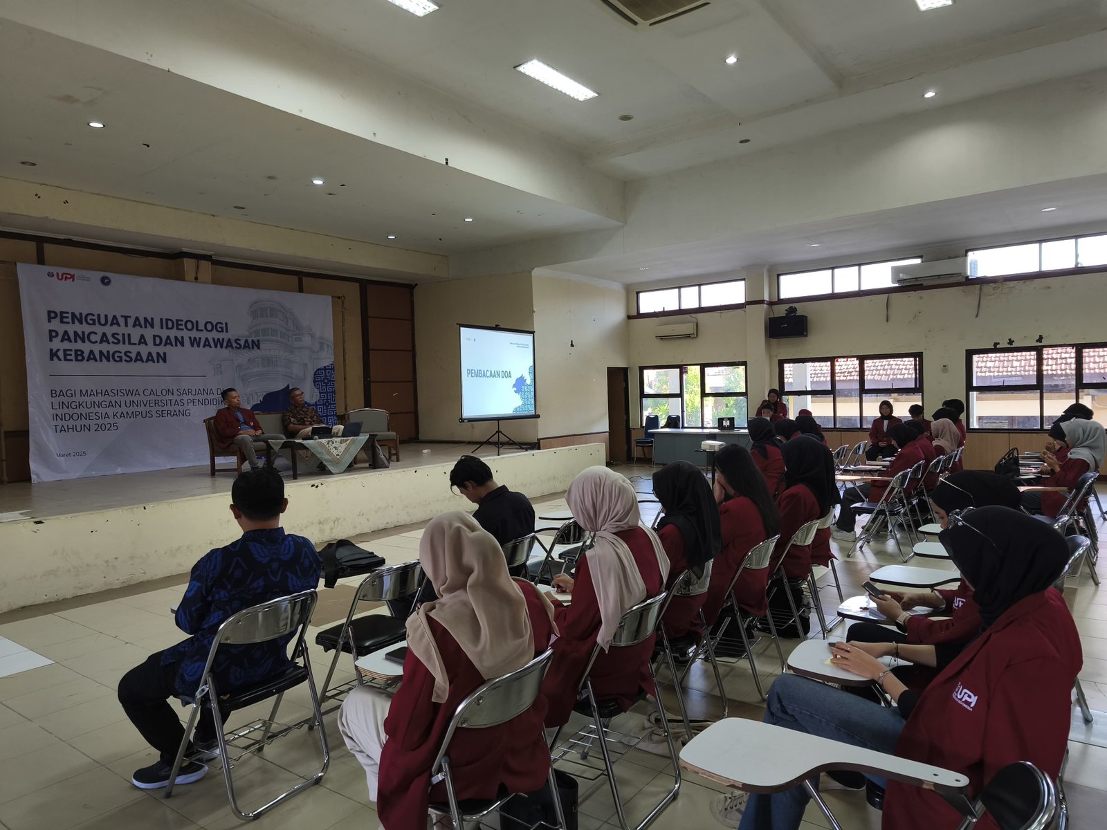 Tanamkan Nilai-nilai Pancasila dan Wawasan Kebangsaan, Mahasiswa UPI Serang Diberi Penguatan Ideologi 2 Tanamkan Nilai-nilai Pancasila dan Wawasan Kebangsaan, Mahasiswa UPI Serang Diberi Penguatan Ideologi