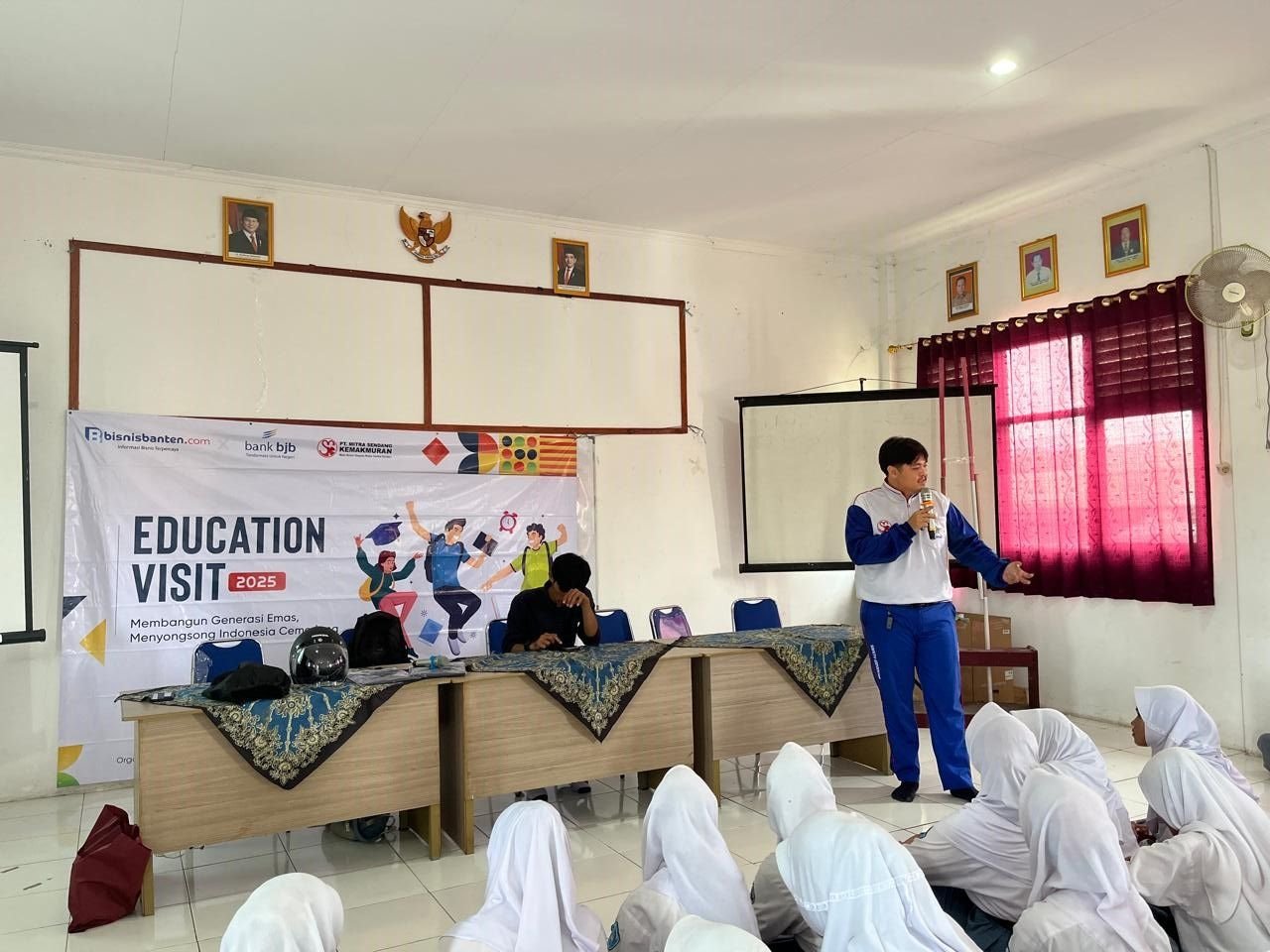Keseruan Honda Banten Edukasi Safety Riding Siswa SMAN 1 Pontang, Dapat Ilmu Plus Hadiah