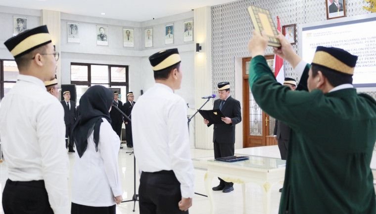 19 PNS Kabupaten Tangerang Resmi Dilantik, Diminta untuk Tingkatkan Kualitas Layanan Publik