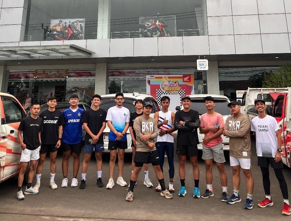 Juara Kompetisi Runmadan 2025 Honda Banten Lari Sejauh 400 Kilometer