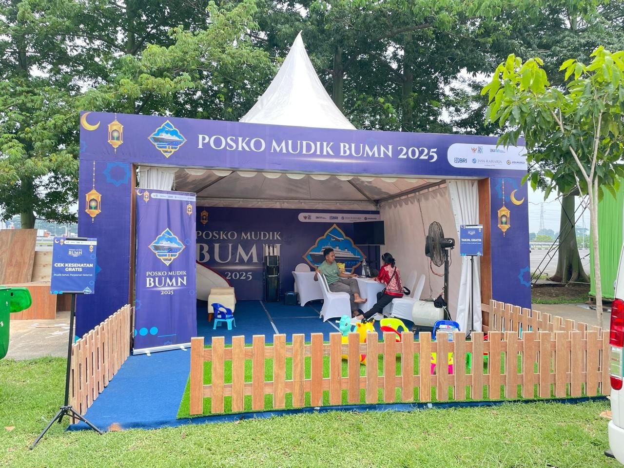 BRI Bangun Posko Mudik BUMN di Bandara dan Rest Area Jalan Tol, Mudik Lebaran 2025 Makin Aman dan Nyaman 1 BRI Bangun Posko Mudik BUMN di Bandara dan Rest Area Jalan Tol, Mudik Lebaran 2025 Makin Aman dan Nyaman