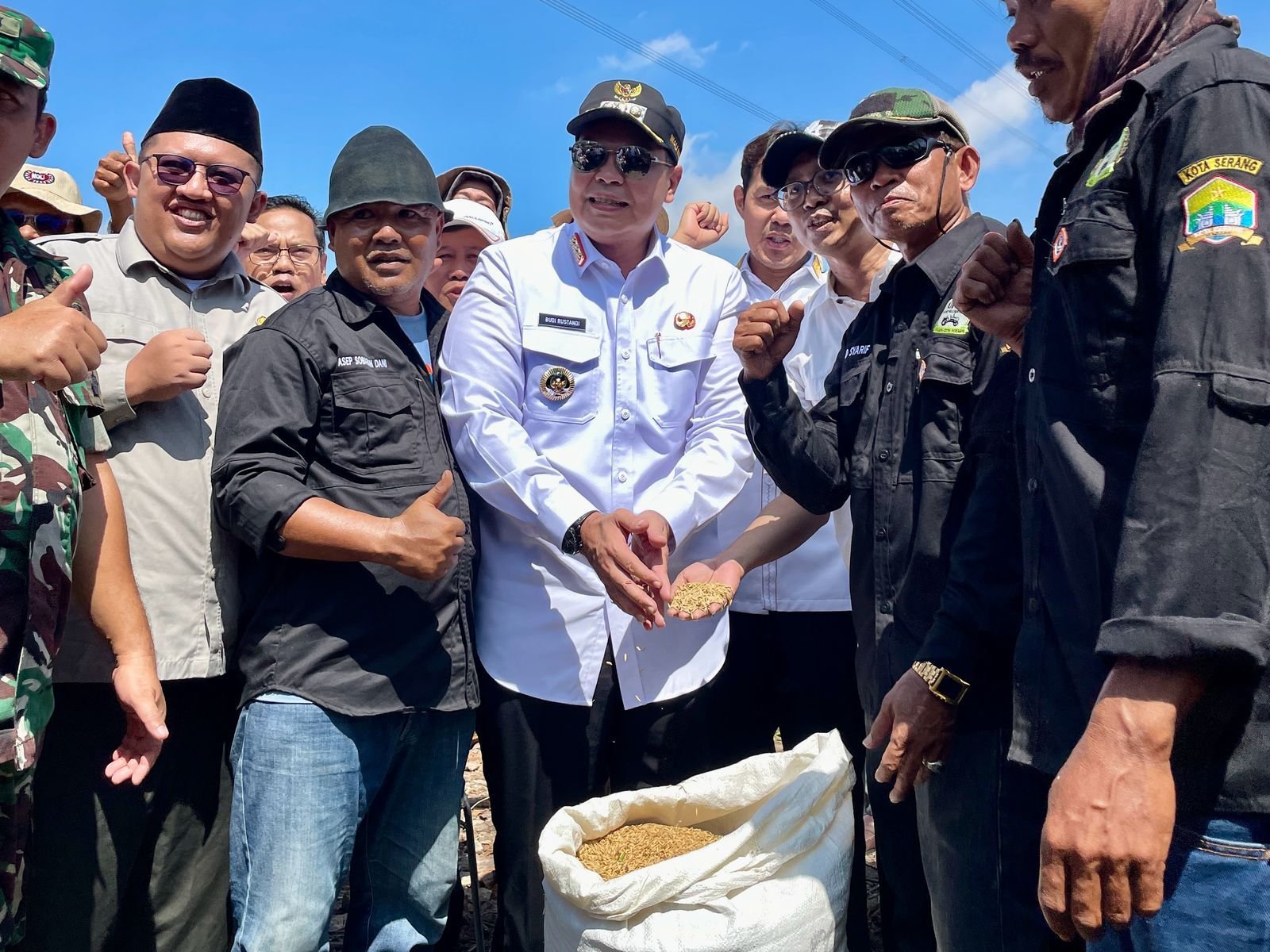 Gabah Kering Petani Kota Serang Dibeli di Bawah HPP