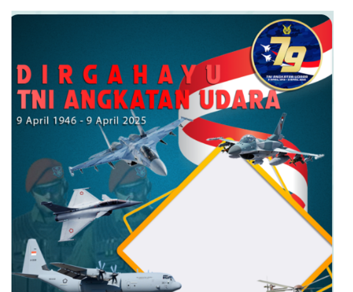 GRATIS! 10 Link Twibbon HUT TNI AU ke-79 tahun 2025, Desain Gagah dan Tangguh Cocok Dibagikan di Media Sosial 1 GRATIS! 10 Link Twibbon HUT TNI AU ke-79 tahun 2025, Desain Gagah dan Tangguh Cocok Dibagikan di Media Sosial
