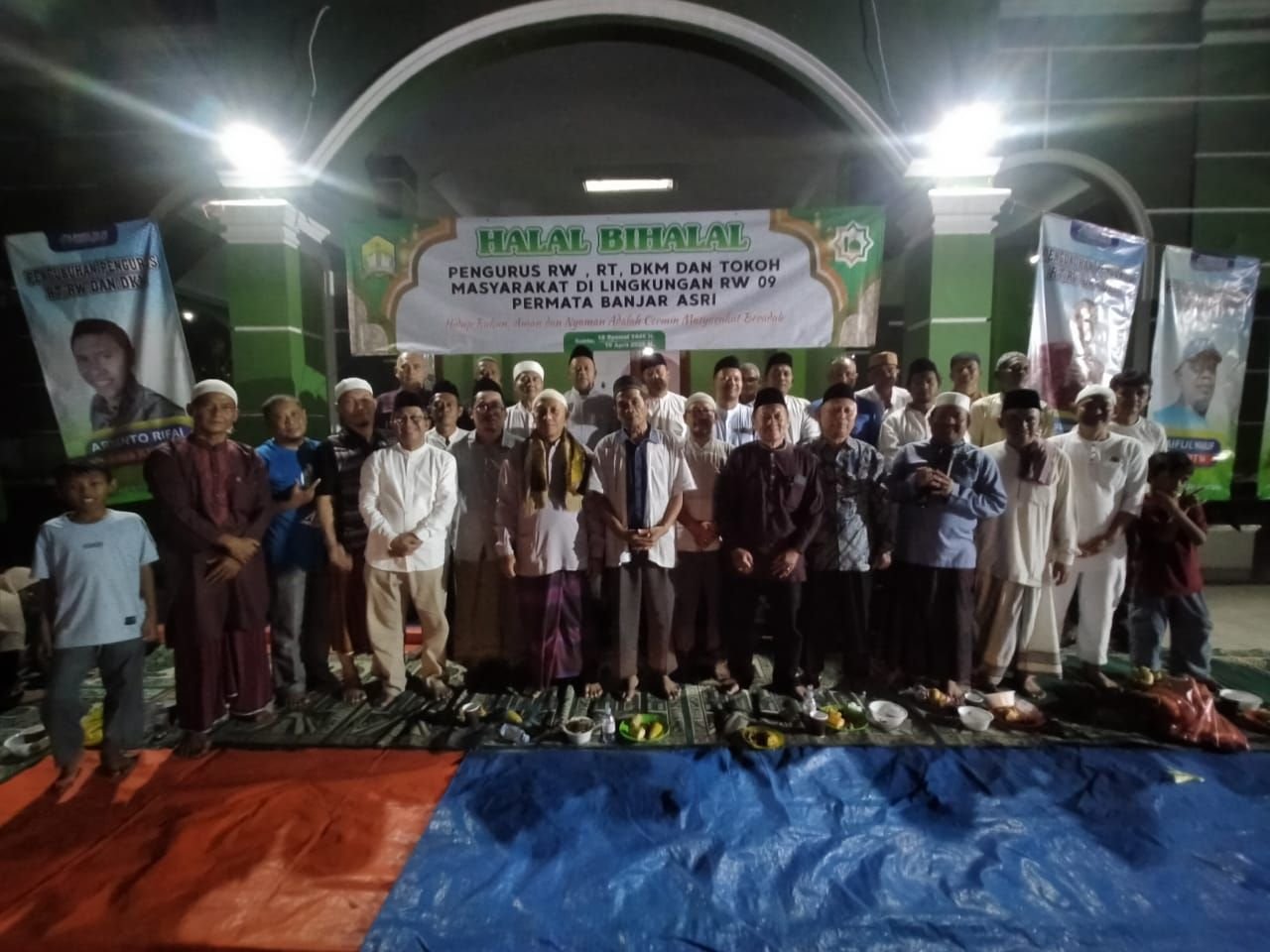 Halal Bihalal RW 09 Permata Banjar Asri, Tingkatkan Sinergitas dan Kolaborasi Wujudkan Masyarakat Rukun Aman Nyaman dan Beradab