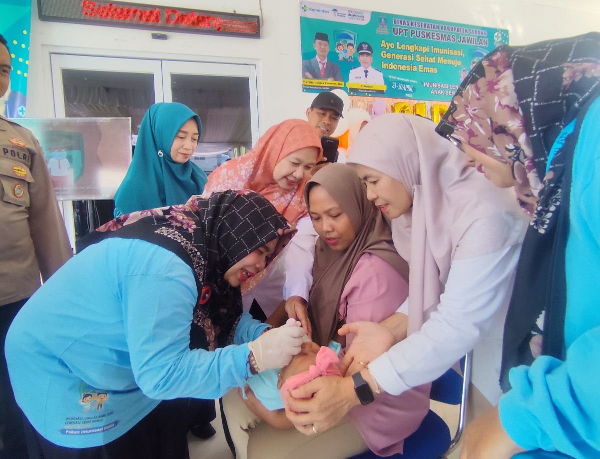 3.000 Balita di Kabupaten Serang Belum Dapat Imunisasi