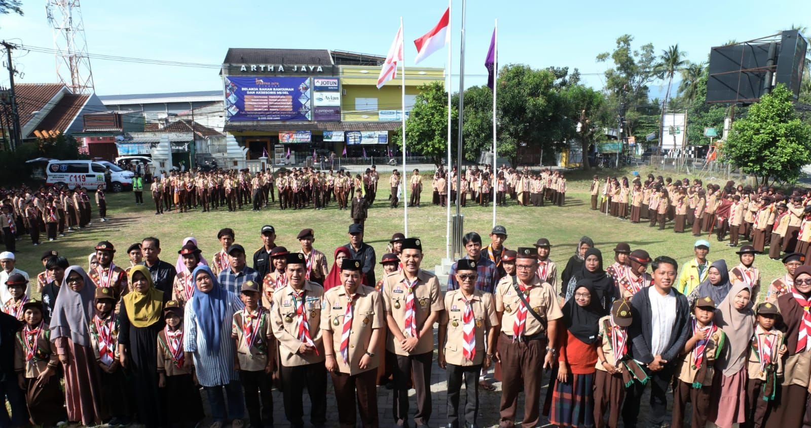 Kwarcab Kota Serang Lantik 26 Pramuka Garuda, Targetkan Seribu Kader