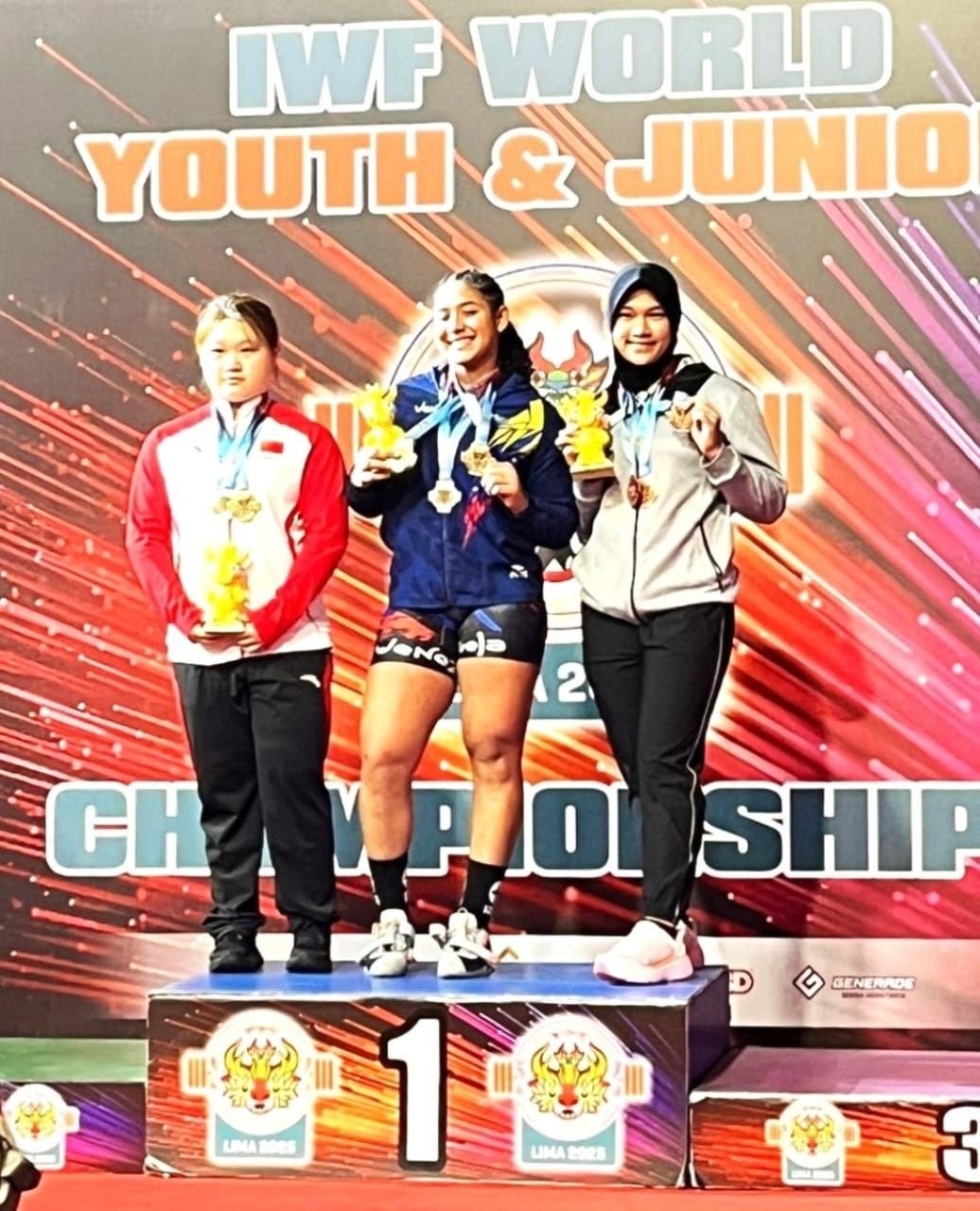 Atlet Banten Alya Raih 3 Perunggu di Kejuaraan Dunia Angkat Besi Remaja dan Junior di Peru 6 Atlet Banten Alya Raih 3 Perunggu di Kejuaraan Dunia Angkat Besi Remaja dan Junior di Peru