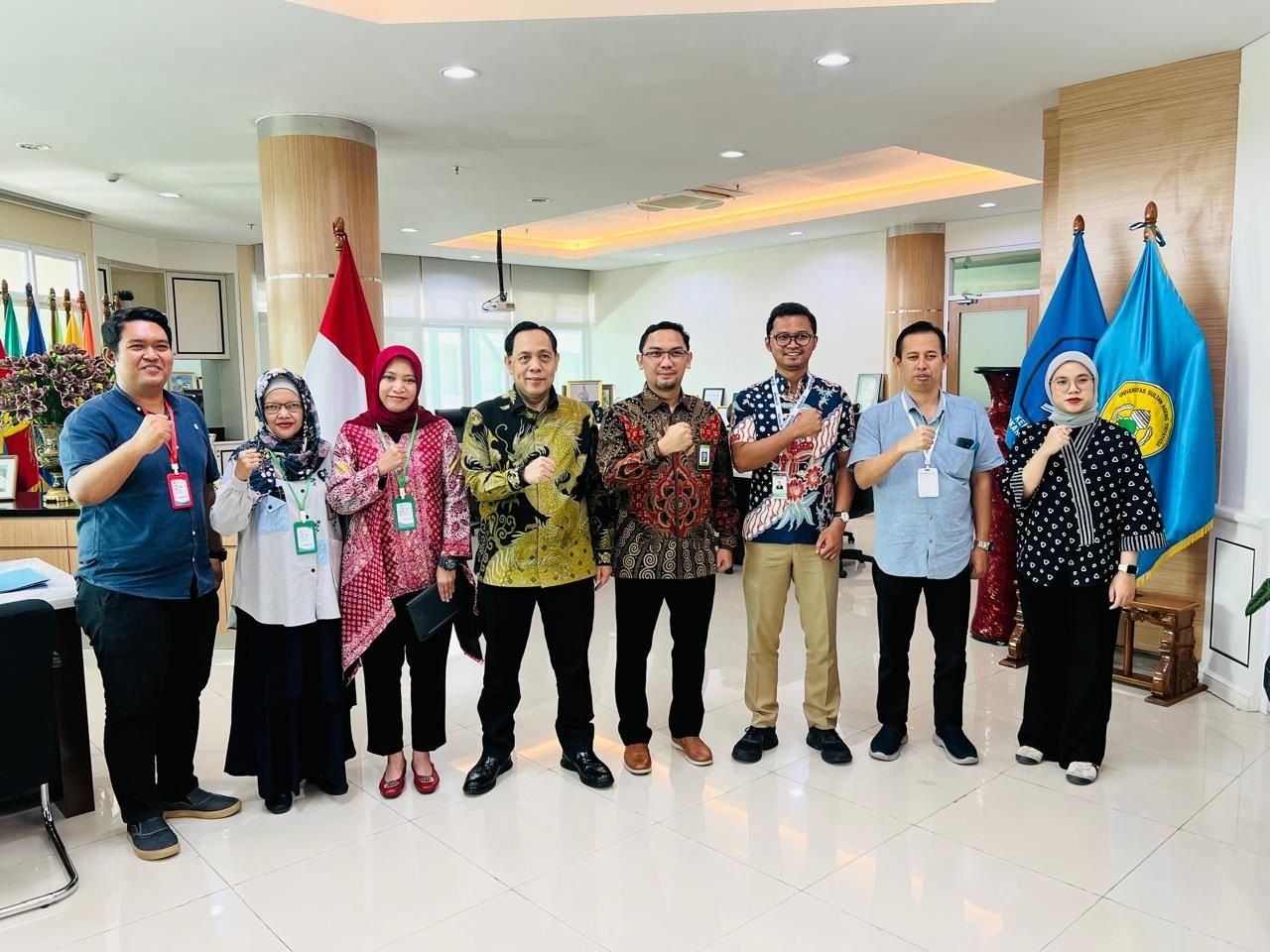 Tim Monev SNPMB Pusat Sambangi Untirta 1 Tim Monev SNPMB Pusat Sambangi Untirta