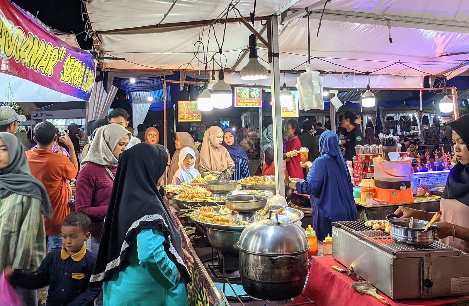 Gebyar Expo Alun-alun Mancak Dikunjungi Ribuan Orang, Perputaran uang Tembus Rp400 Juta per Hari