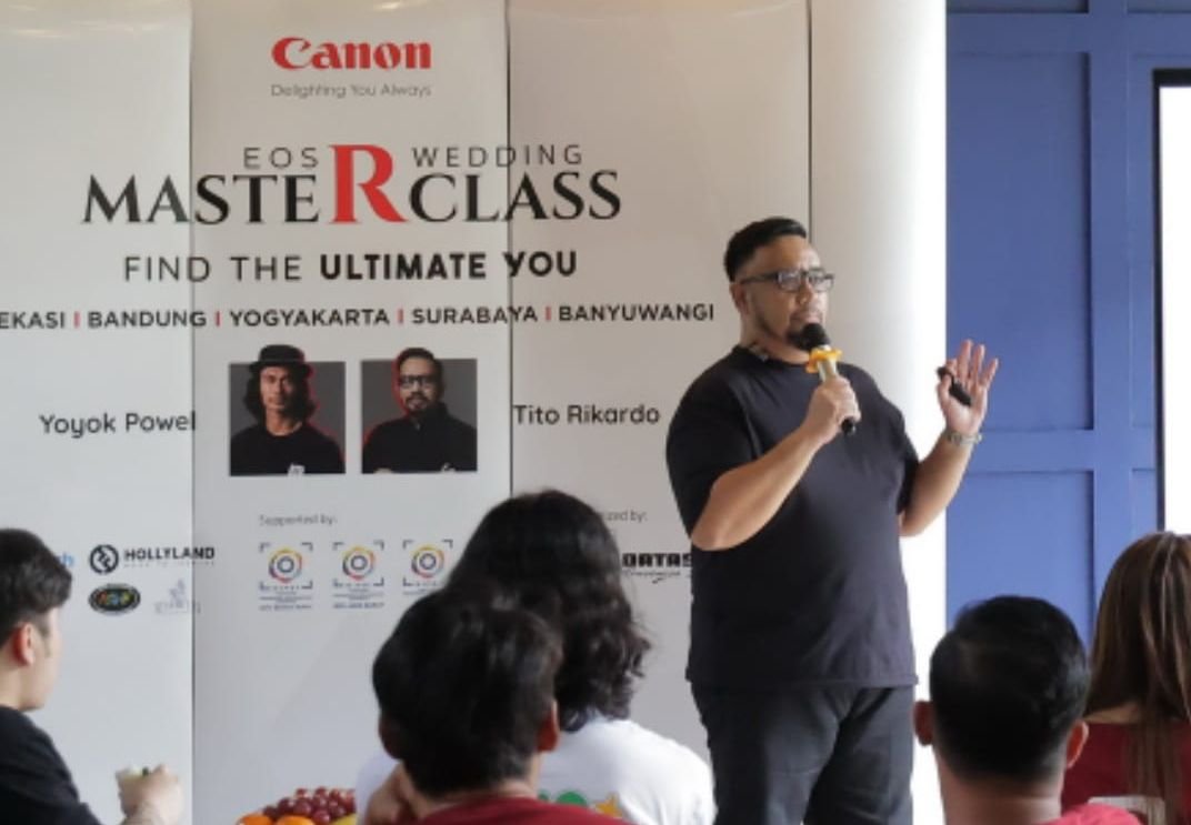 EOS R Wedding Masterclass Roadshow 2025, Canon 'Gerebek' Komunitas Wedding di Pulau Jawa