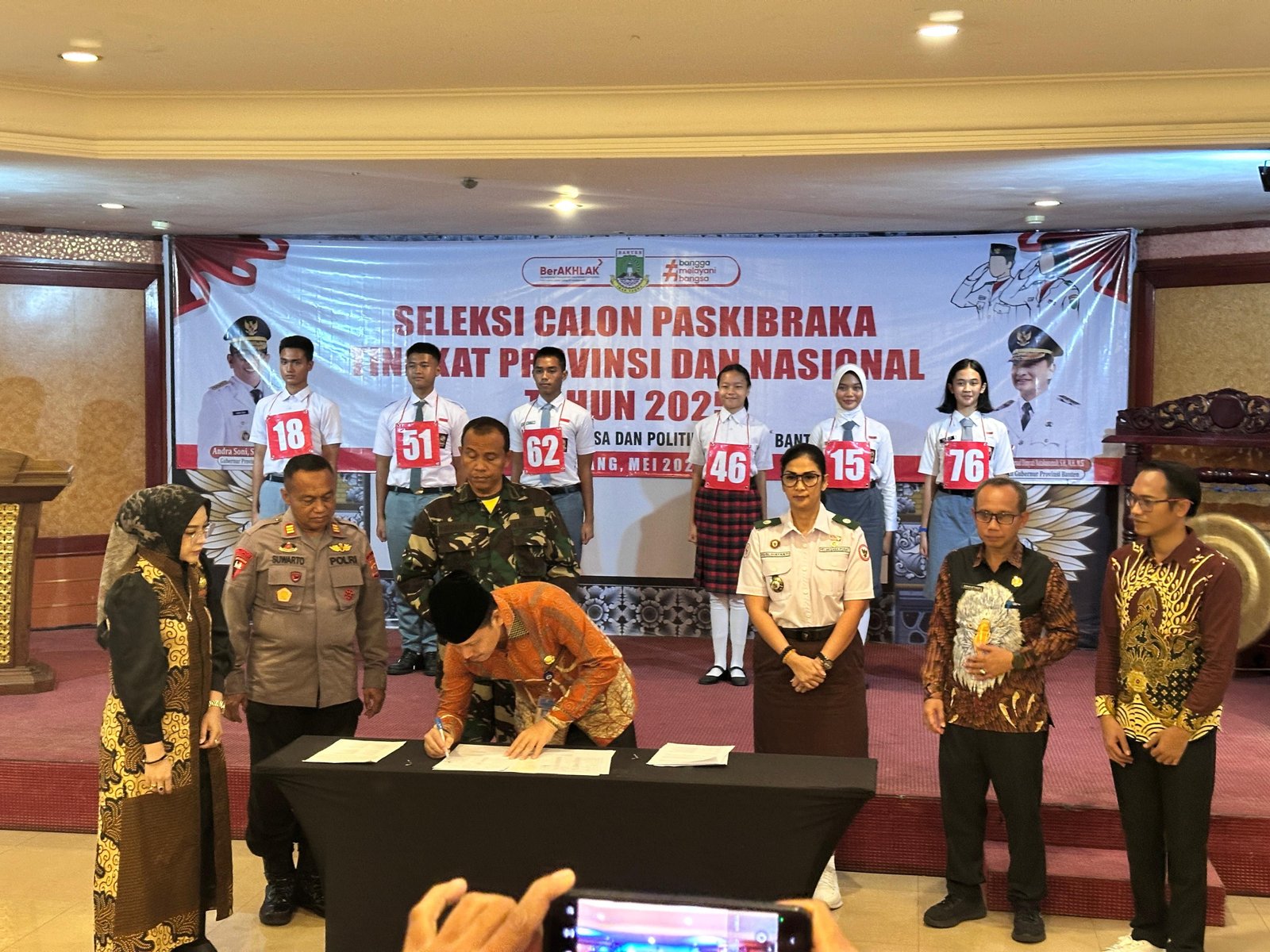 Kabupaten Serang Hattrick, Tiga Tahun Berturut-Turut Kirim Paskibraka ke Tingkat Nasional