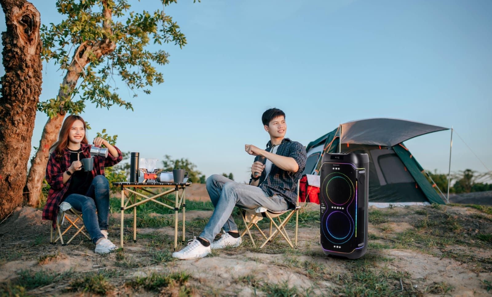 Sharp Perkenalkan Portable Party Speaker Series, Hadirkan Pengalaman Dengankan Musik yang Fleksibel dan Tak Terlupakan