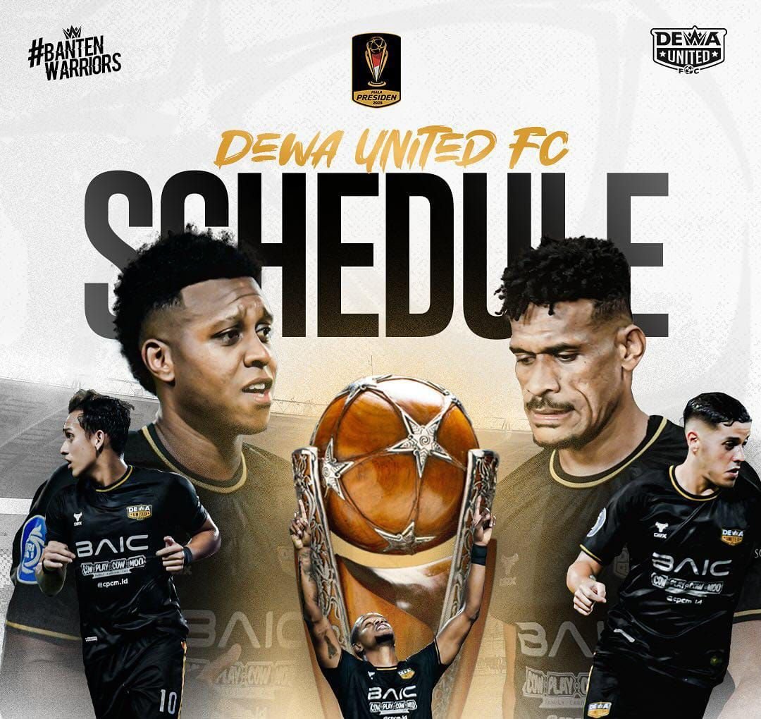 Jadwal Pertandingan Dewa United FC di Piala Presiden 2025, Klub Thailand Berpotensi Jadi Batu Sandungan