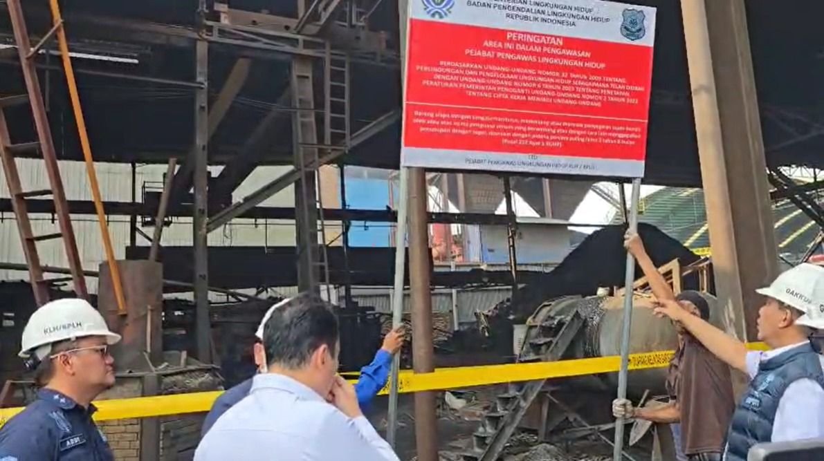 Bandel! 3 Pabrik Baja di Cikande Disegel, KLHK Temukan Limbah B3 dan Polusi Udara di Atas Batas Normal