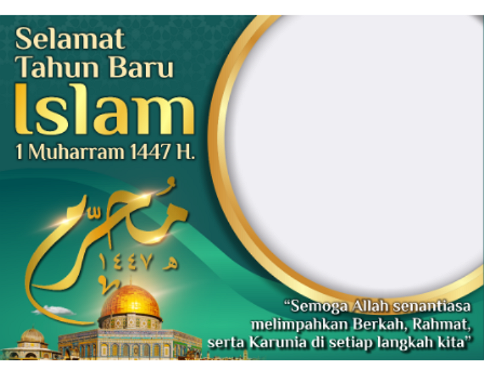 11 Link Twibbon Tahun Baru Islam 1 Muharam 1447 H, Berdesain Terbaru dan Paling Keren 5 11 Link Twibbon Tahun Baru Islam 1 Muharam 1447 H, Berdesain Terbaru dan Paling Keren