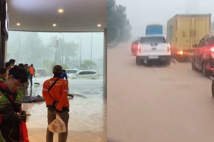 Banten Terendam Banjir, Dari Mall Hingga Jalan Tol Tergenang
