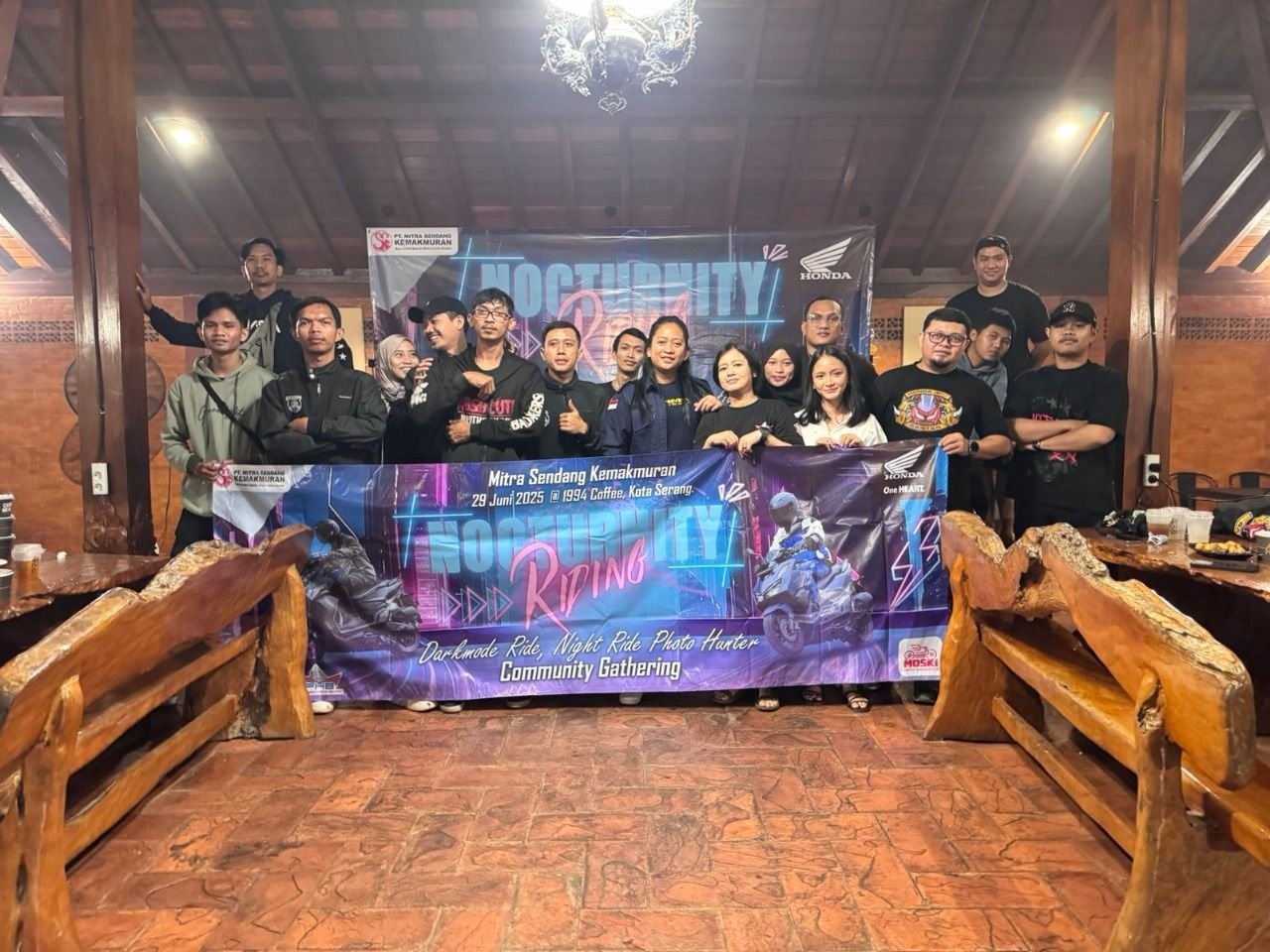 Komunitas Vario Honda Banten, Ramaikan Malam Kota Serang dalam Event Nocturnity 3 Komunitas Vario Honda Banten, Ramaikan Malam Kota Serang dalam Event Nocturnity