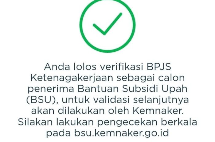 Lolos Verifikasi BSU 2025 Tapi Belum Pengisian Rekening, Begini Ambil Rp600 Ribu Lewat Kantor Pos