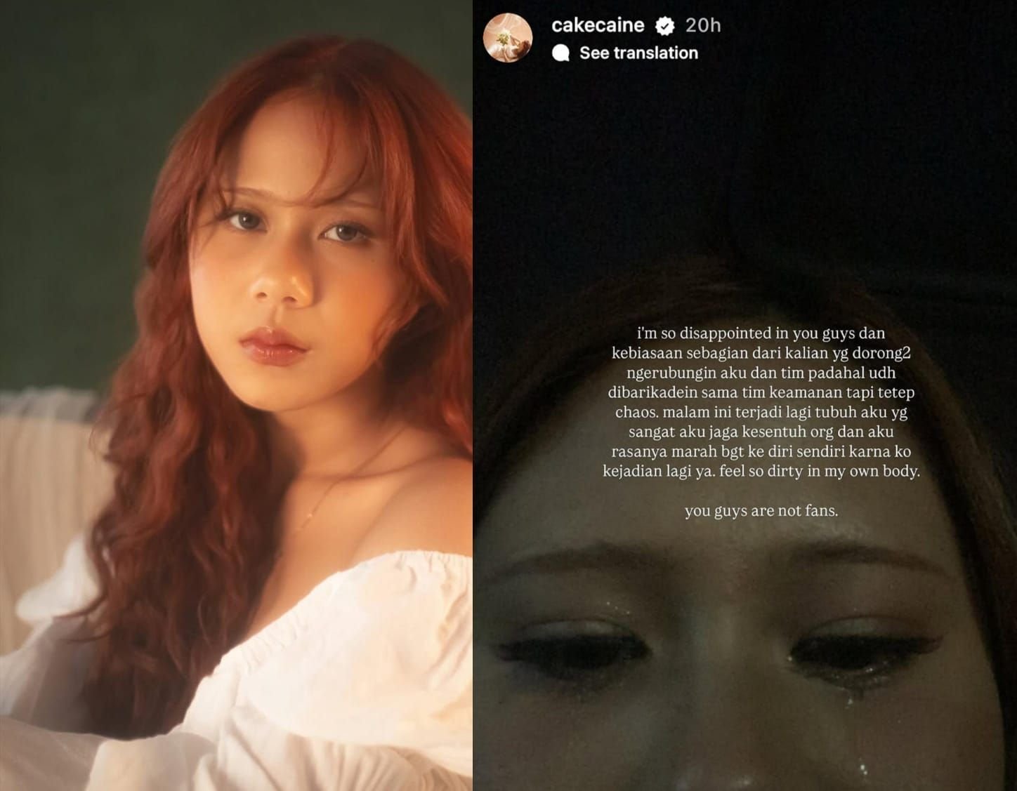 Jadi Korban Pelecehan, Nadin Amizah Kembali Disentuh oleh Fans Tanpa Izin: Feel So Dirty in My Body