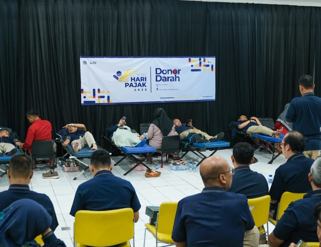 DJP Banten Himpun 67 Kantong Darah di Momen Hari Pajak 2025