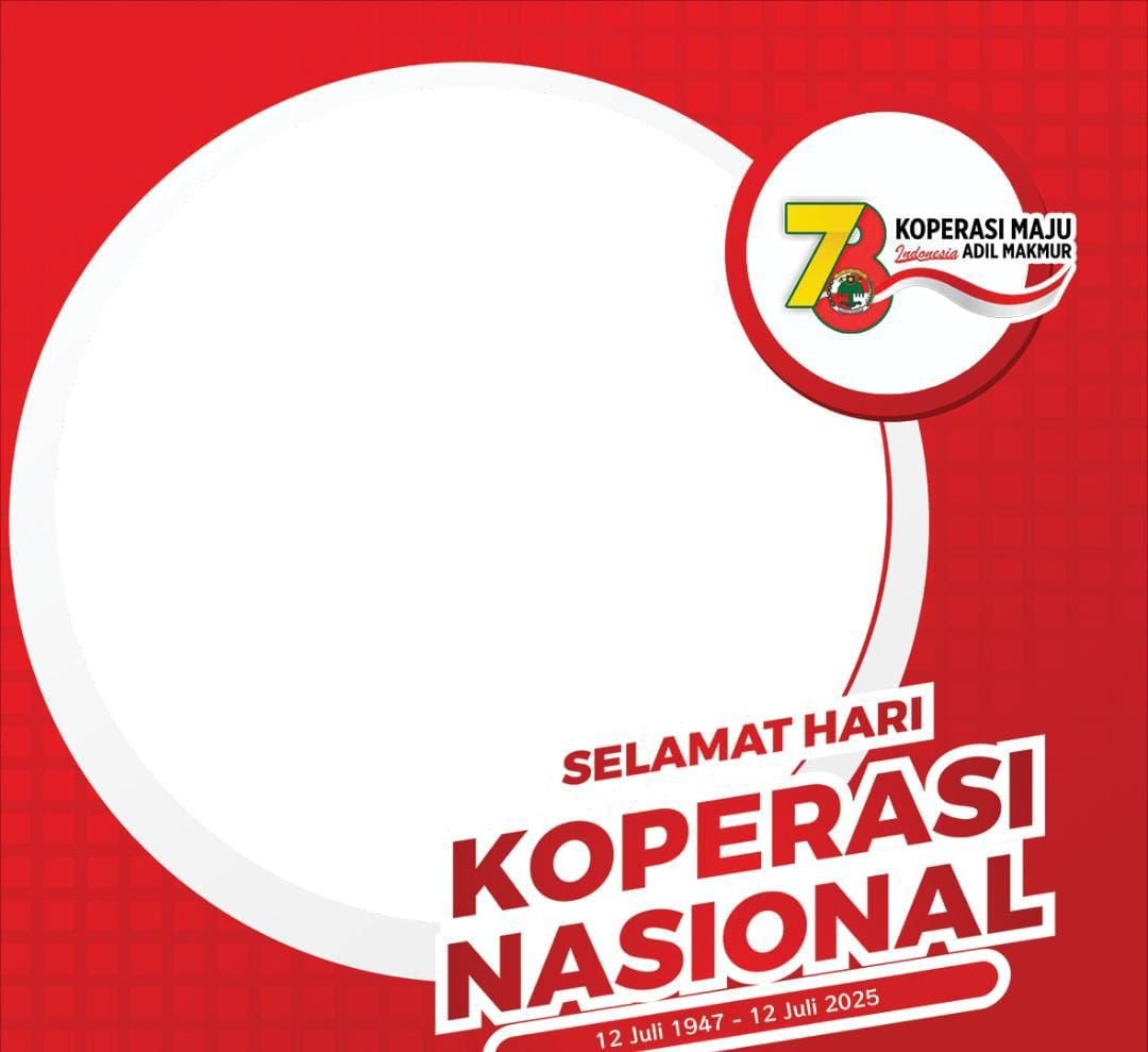 6 Link Twibbon Peringatan Hari Koperasi Nasional 2025, Desain Keren Lengkap dengan Logo Resmi
