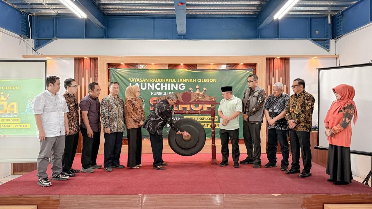 Luncurkan Kurikulum SIRAJA, Yayasan Pendidikan Raudhatul Jannah Cilegon Siap Cetak Pelajar Berkualitas dan Berkarakter
