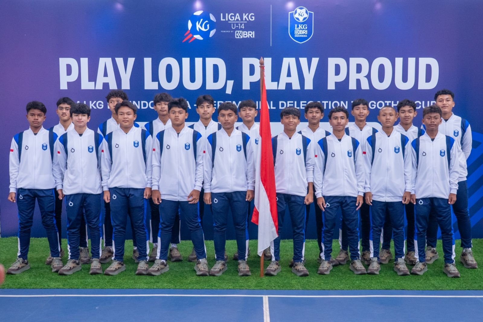 Dengan Harapan Penuh, BRI dan Liga Kompas Lepas Tim LKG BRI ke Gothia Cup di Swedia