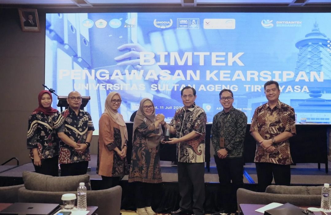 Untirta Gelar Bimtek Pengawasan Kearsipan, Hadirkan Narasumber dari ANRI 2 Untirta Gelar Bimtek Pengawasan Kearsipan, Hadirkan Narasumber dari ANRI