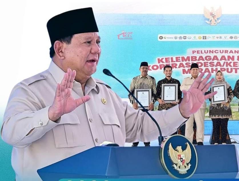 Presiden Prabowo Resmikan Sebanyak 80.000 Koperasi Desa Merah Putih, Optimis Putus Mata Rantai 8 Presiden Prabowo Resmikan Sebanyak 80.000 Koperasi Desa Merah Putih, Optimis Putus Mata Rantai