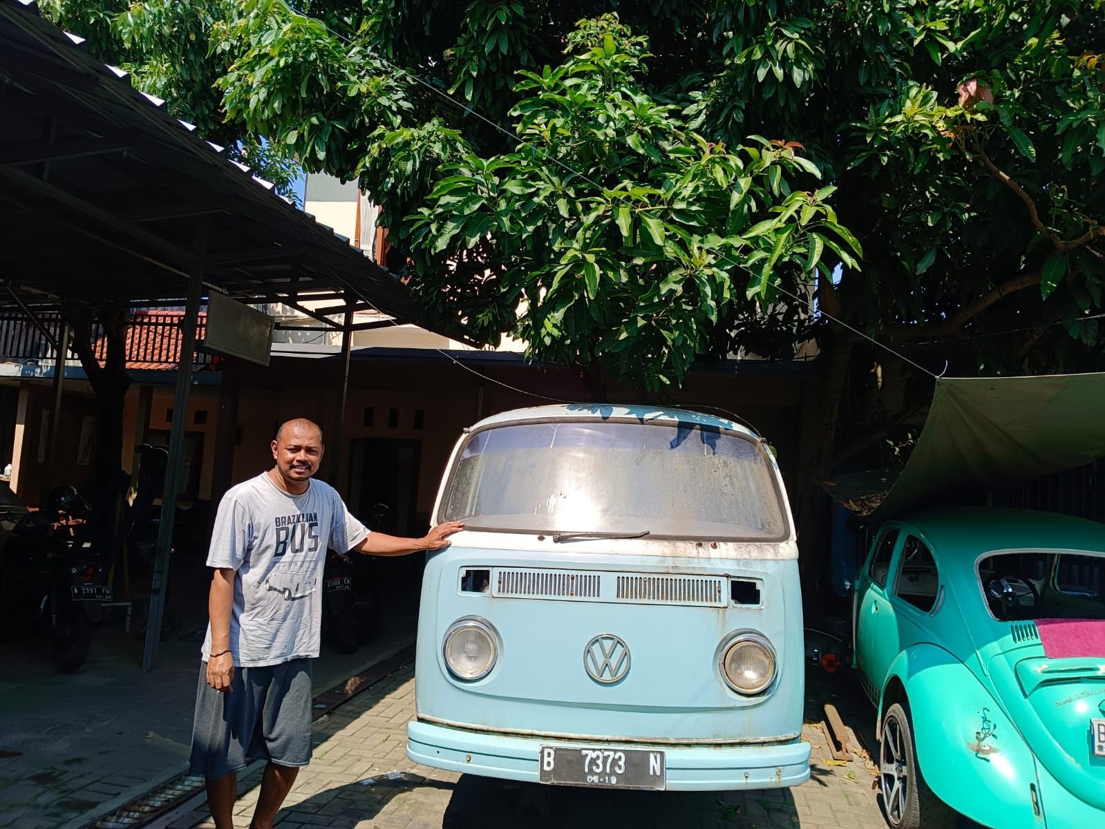 Kondisi Terawat, VW Kombi Tahun 1960 Milik Warga Kota Serang Ini Bisa Disewa dengan Tarif Segini