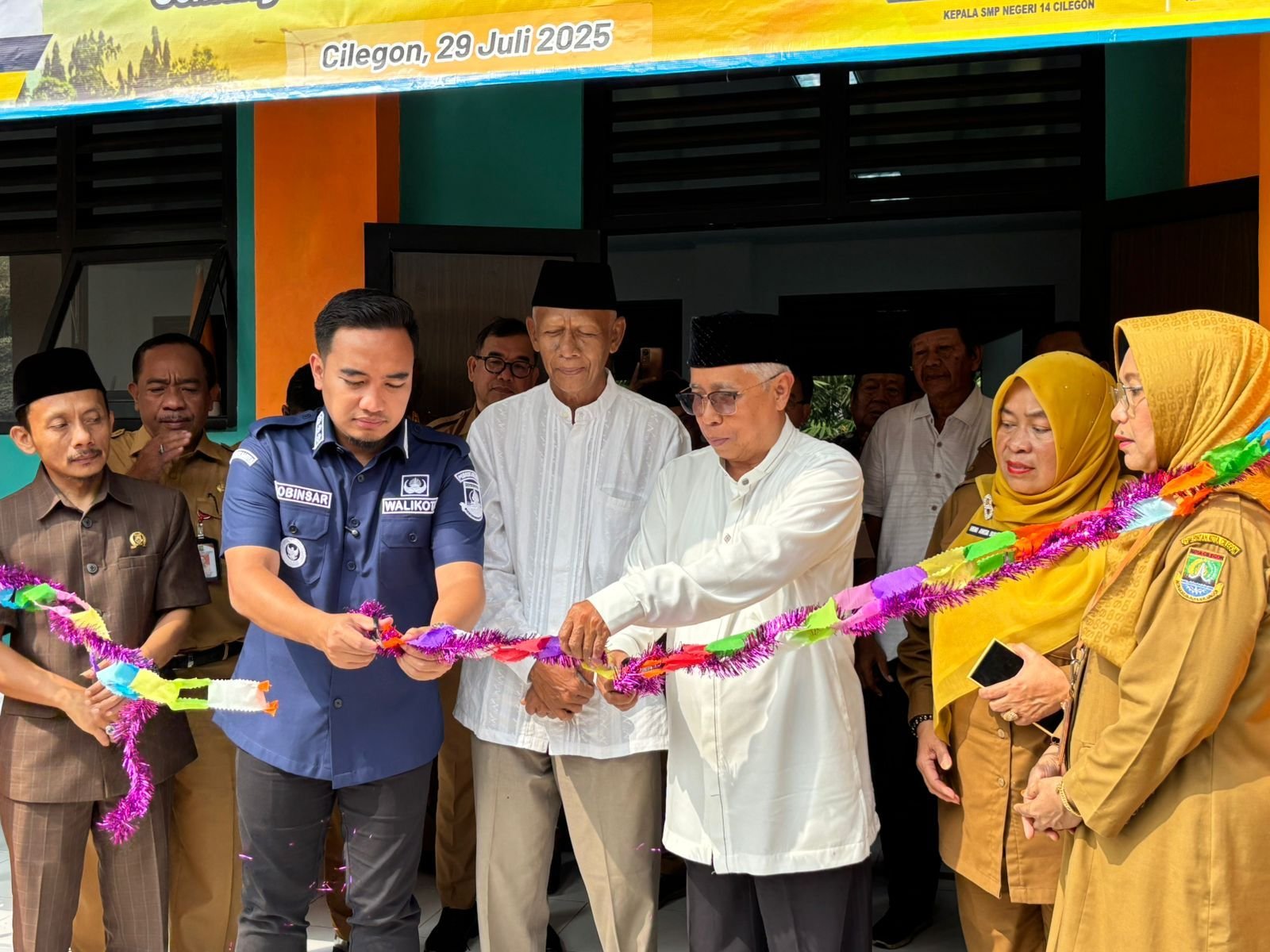 Numpang di 2 Sekolah Selama 4 Tahun, Pemkot Cilegon Resmikan Gedung Baru SMPN 14 Cilegon 5 Numpang di 2 Sekolah Selama 4 Tahun, Pemkot Cilegon Resmikan Gedung Baru SMPN 14 Cilegon